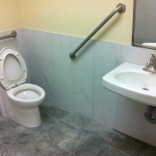 barrier free washroom